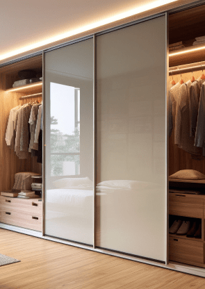 Wardrobe doors