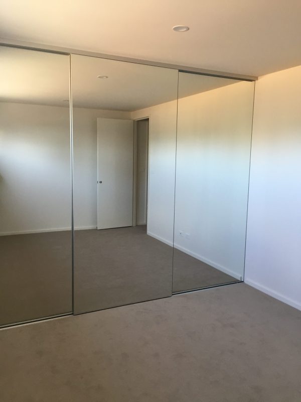 Wardrobe Doors Semi Frameless Door Mirror